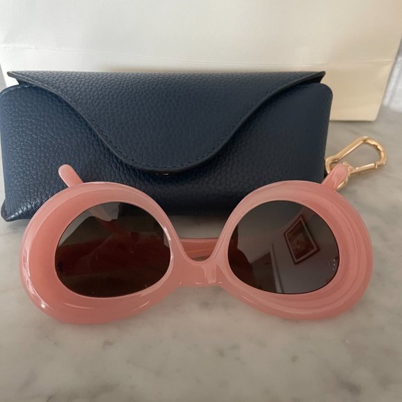 Loewe Pink \'Curvy\' Sunglasses BRAND NEW